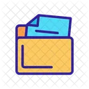 Dokument E Mail Newsletter Symbol