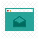 Browser Mail Open Icon