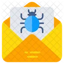 Mail Bug Mail Virus Malware Mail Icon