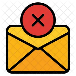 Mail Cancel  Icon