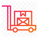 Mail Carriage Transportation Vehicle Icon