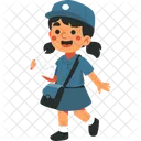 Mail Carrier Child Icon