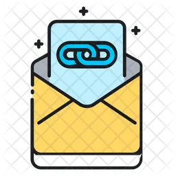 Mail Chain  Icon