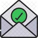 Mail Check Email Approve Mail Icon