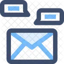 Mail Communication  Icon