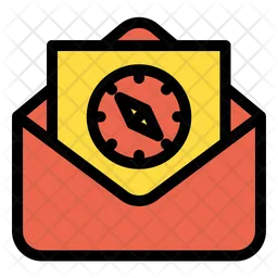 Mail Compass  Icon