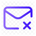 Mail Cross Mail Inbox Icon