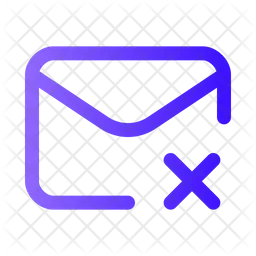 Mail Cross  Icon