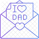 Mail Dad Father Communication Dad Message Icon