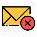 Mail Decline Icon