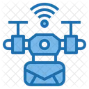 Email Drone Ai Icon