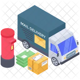 Mail Delivery Services  Icon