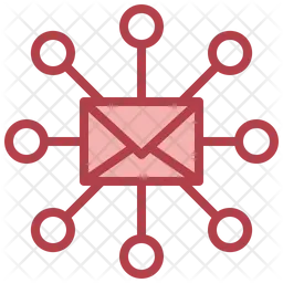 Mail Distribution  Icon
