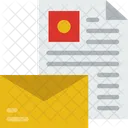 Mail Document  Icon