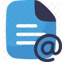 Mail Dokument Symbol