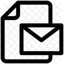 Mail Dokument Mail Dokument Symbol