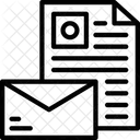 Mail-Dokument  Symbol