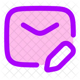 Mail Edit  Icon