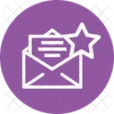 Correio Email Estrela Ícone