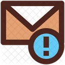 Mail Error Email Error Mail Warning Icon
