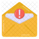 Mail Alert Mail Error Mail Warning Icon