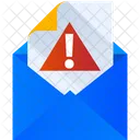 Mail Error Email Error Spam Email Icon