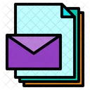 Mail Files Paper Icon
