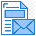 Paper Mail Document Icon