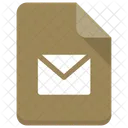 Mail File Sheet Icon