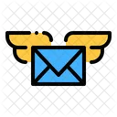 Mail Flying Icon