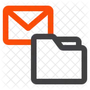 Folder Mail Storage Icon