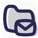 Mail Folder Mail Document Icon