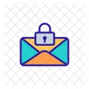 Cyber Sicherheit Mail Symbol