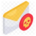 Mail Hacking Mail Attack Letter Hacking Icon