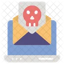 Cybercrime Spam Mail Cyber Attack Icon