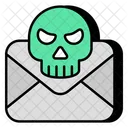 Mail Hacking Mail Danger Cybercrime Icon