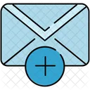 E-Mail hinzufügen  Symbol