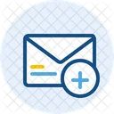 E-Mail hinzufügen  Symbol