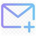 E-Mail hinzufügen  Symbol