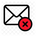 Mail Delete Remove Icon