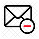 Mail Delete Remove Icon