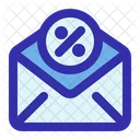 Mail Discount Envelope Icon