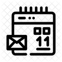 Mail Scheduler Calendar Icon