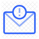 Mail Warning Email Icon