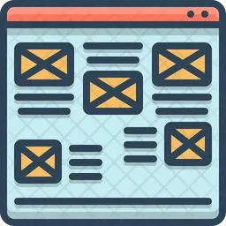 Mail interface  Icon