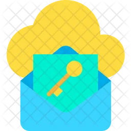 Mail Key  Icon