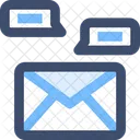 M Mail Kommunikation Symbol