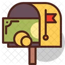 Mail Letter Box Mail Delivery Letter Box Icon