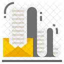 Mail List Communication Message Icon