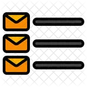 Mail List Message List Icon